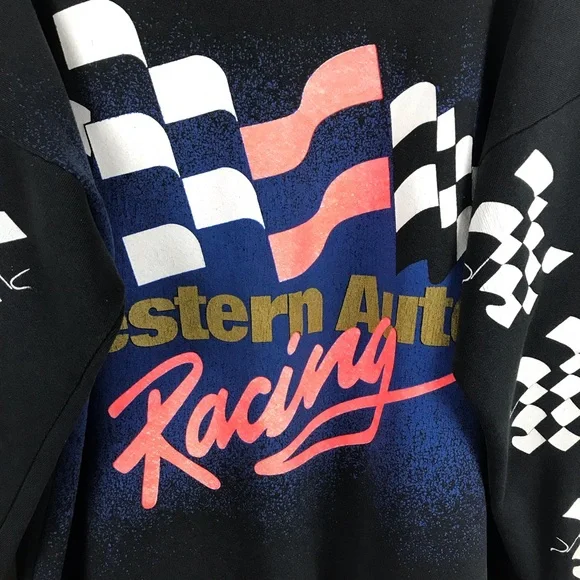 Vintage 1992 Nascar 17 All Over Print Racing Sweatshirt - Picture 4 of 8